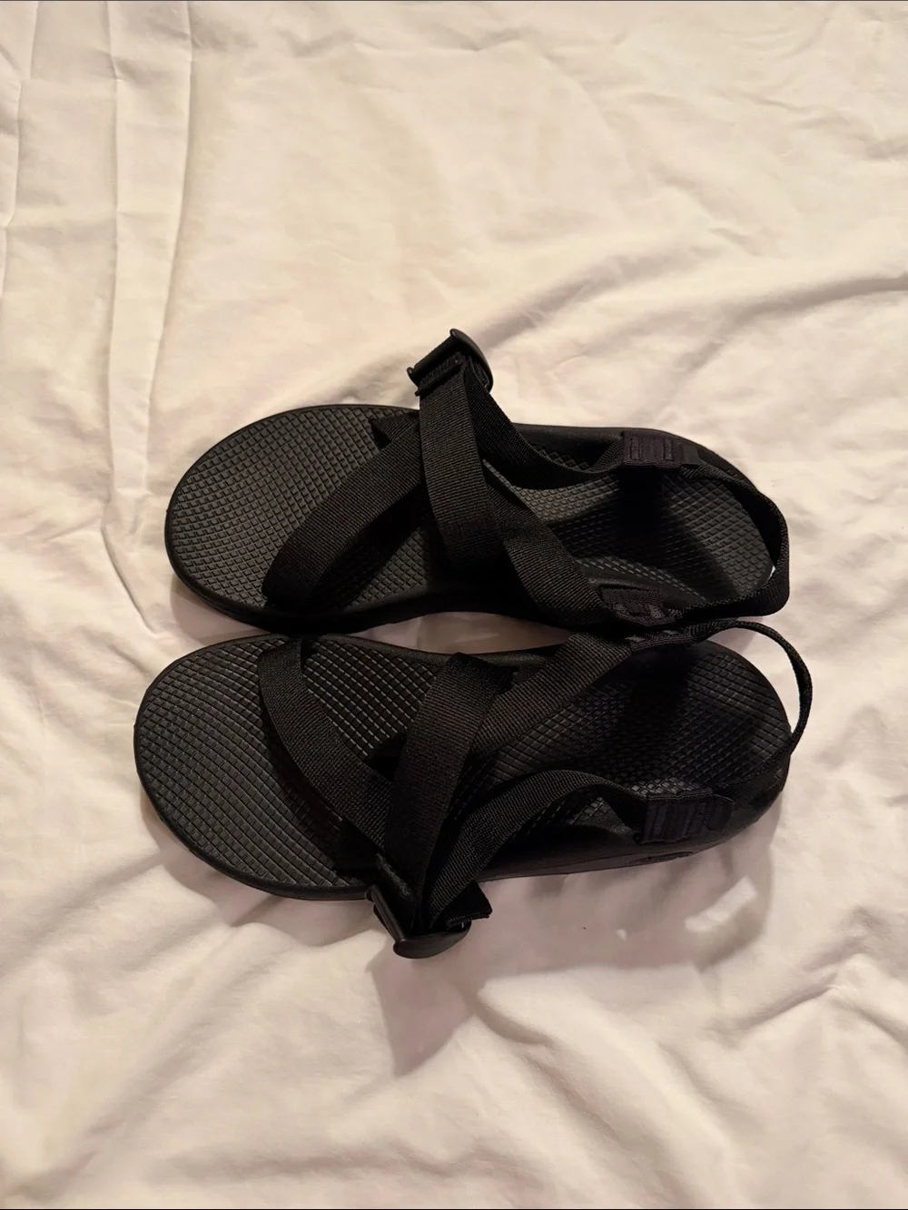 Chaco Black Treaded Outdoor Sandal Sole - Picture 7 of 7